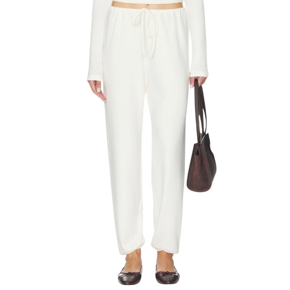 WellBeing + BeingWell Delaney Jogger in Blanc White, Size XS